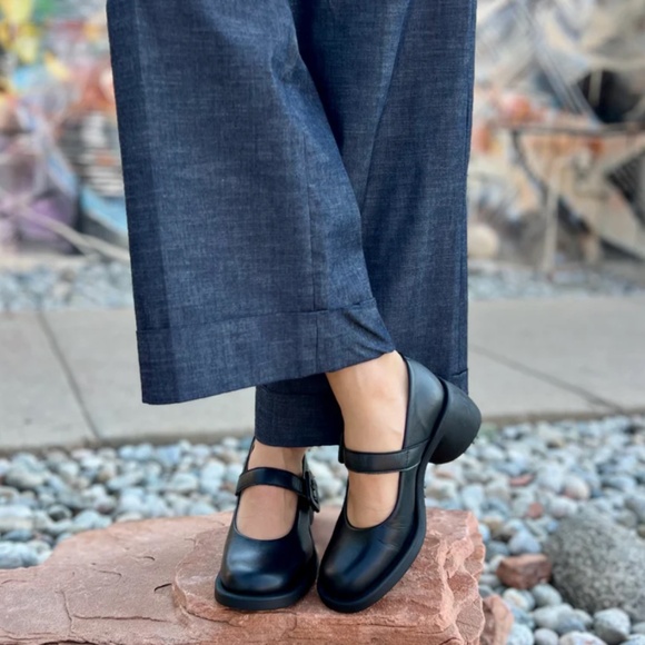 Fly London Huli Maryjane in Black - Picture 4 of 5